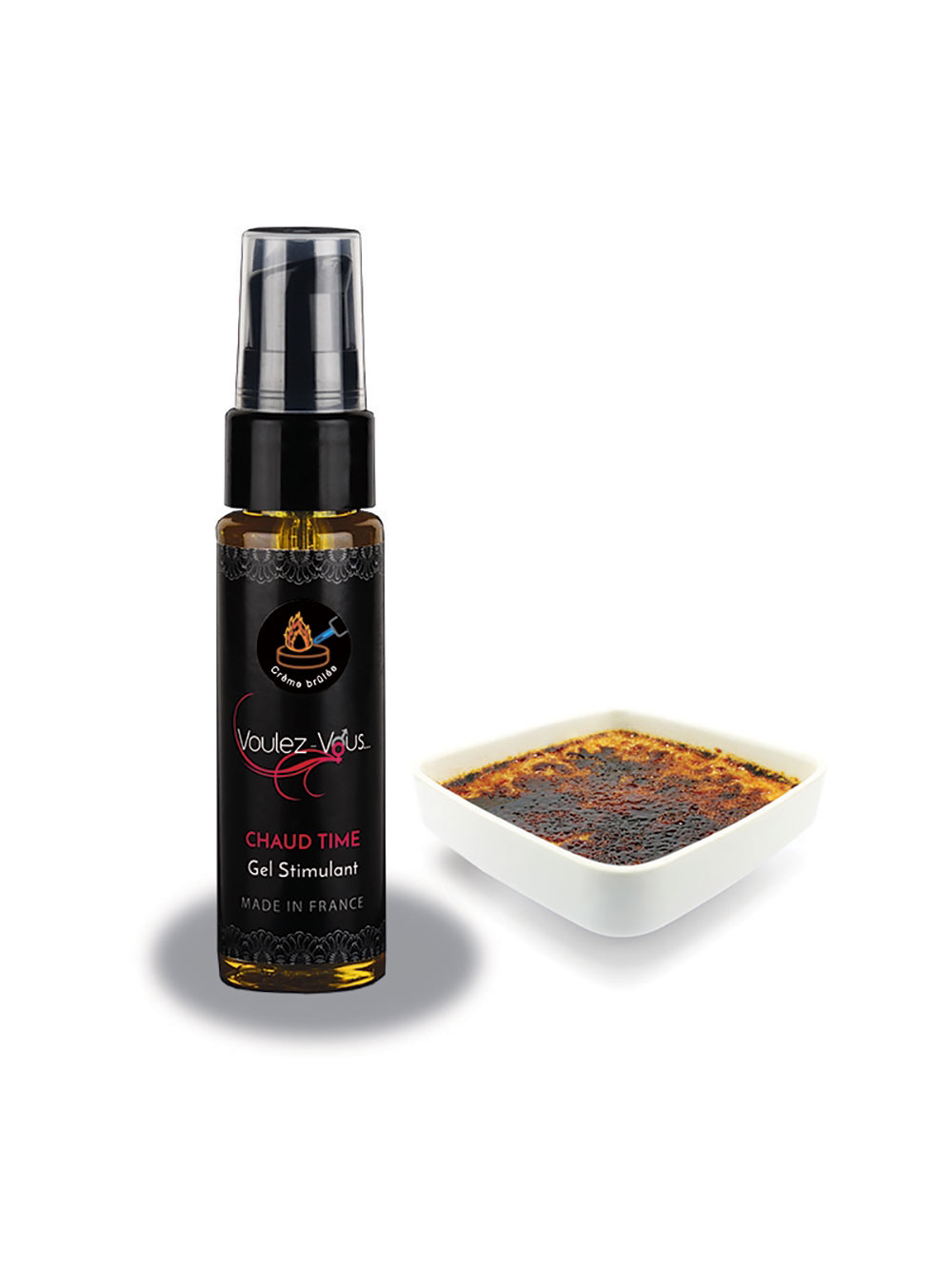 Gel Stimulant Homme Chaud Time Crème Brûlée main product photo