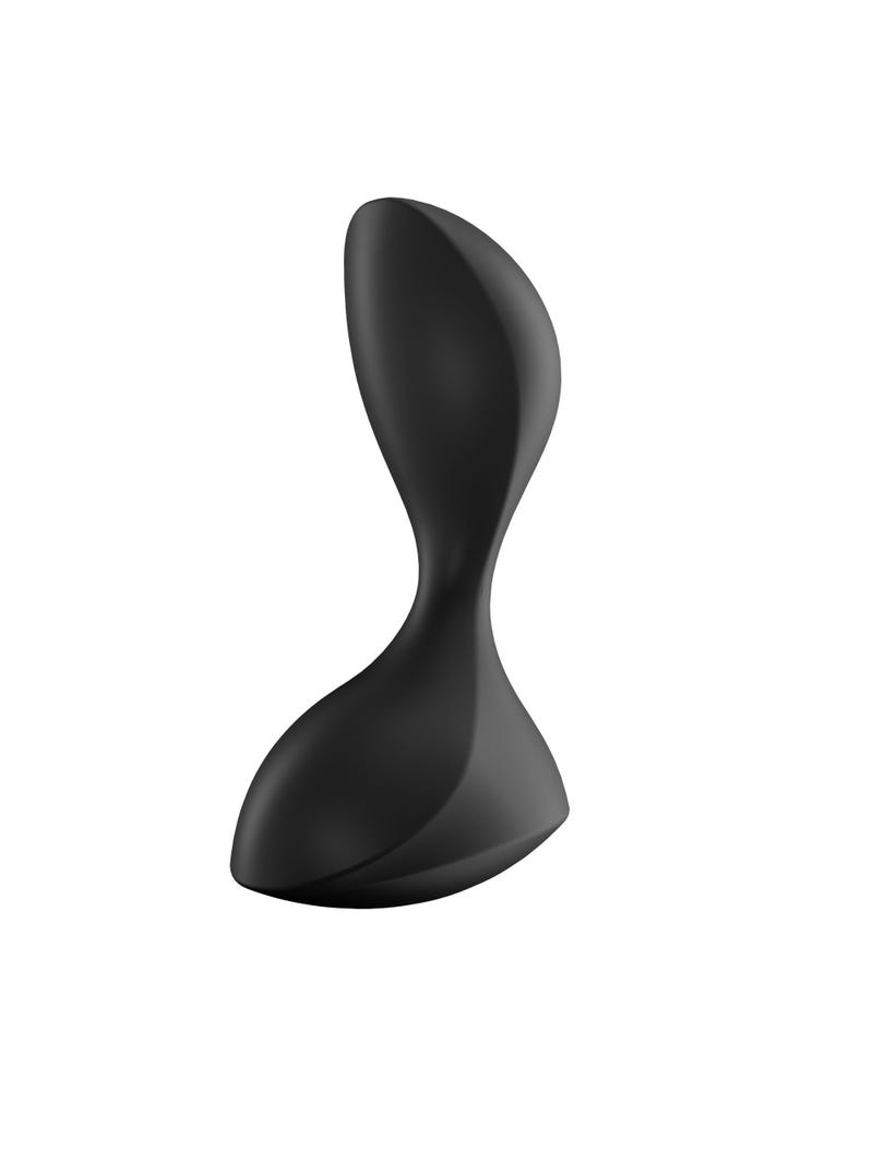 Satisfyer Sweet Seal Noir Plug Anal Vibrant Connecté main product photo