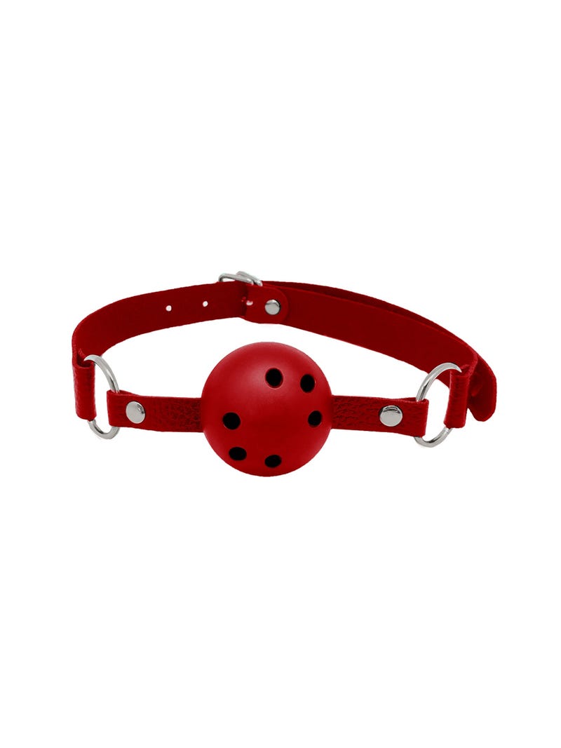 Bâillon Boule Trouée Discretion main product photo