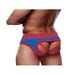Sospensorio Solid Blu & Rosso