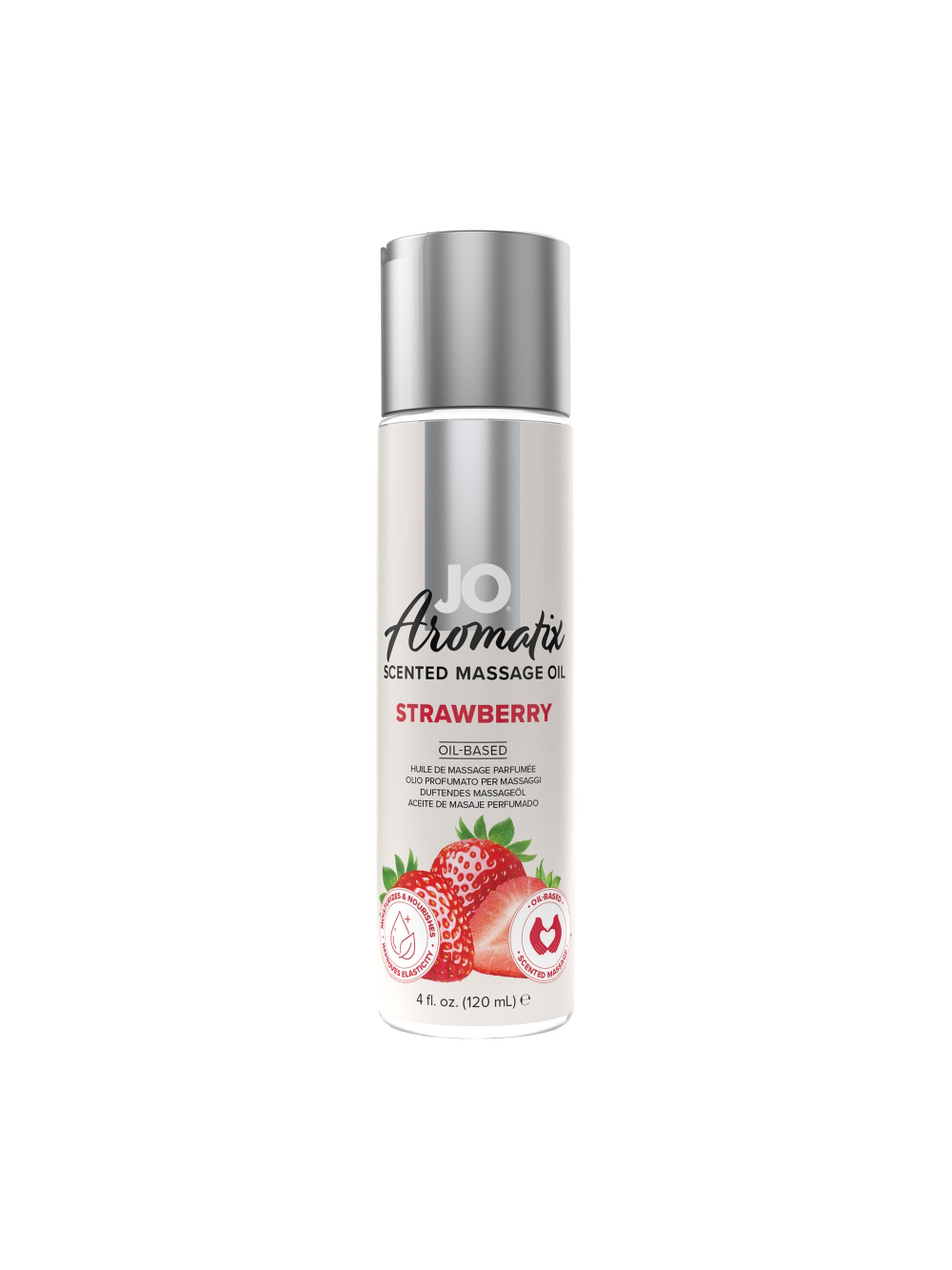 Huile de Massage Aromatix Fraise 120 ml main product photo