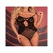 Body Finasan Rissarin Collection in Pizzo Nero