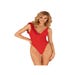 Maillot de Bain 1 Pièce Cubalove Rouge Fleuri