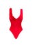 Maillot de Bain 1 Pièce Cubalove Rouge Fleuri