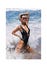 Maillot de Bain 1 Pièce Punta Negra Wetlook Noir