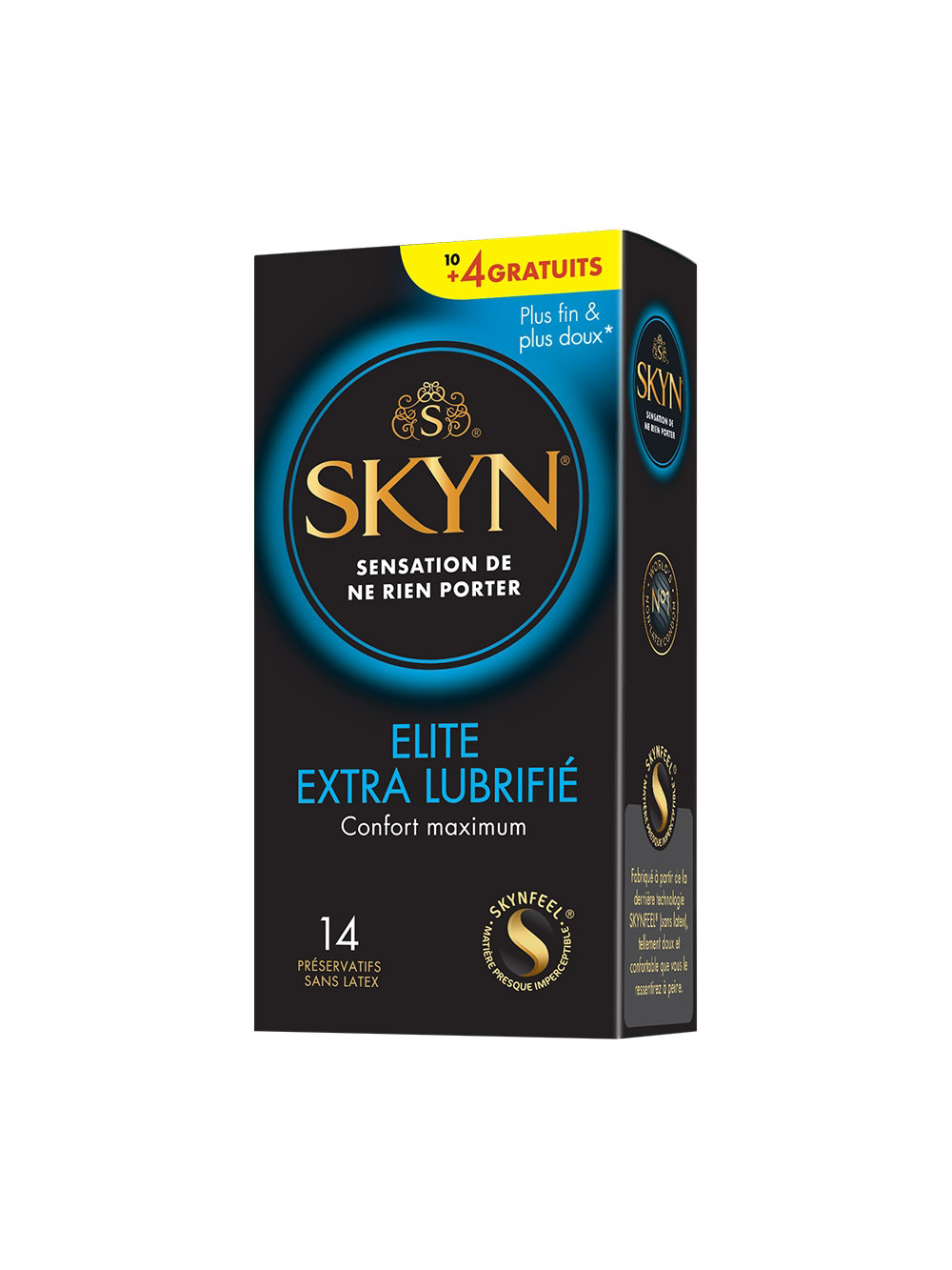 Skyn Elite Preservativi Extra Lubrificati Scatola da 10 + 4 Gratis