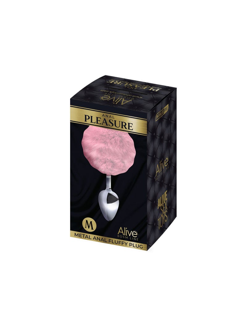 Plug Anal Queue de Lapin Fluffy M de Alive Plug Anal Queue de Lapin Fluffy M de Alive