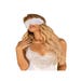 Masque Amor Blanco Dentelle Blanche