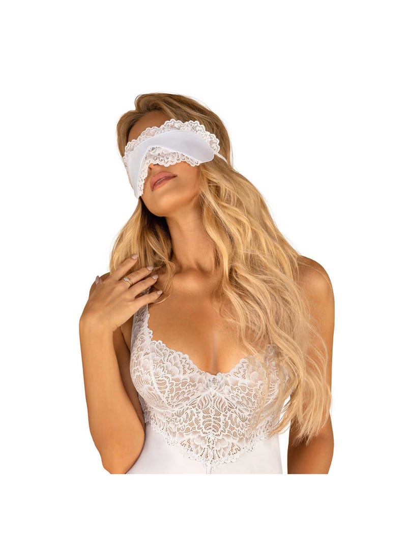 Maschera in Pizzo Bianco Amor Blanco main product photo