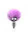 Plug Anale Coda di Coniglio Fluffy Twist S