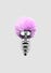 Plug Anal en Métal Fluffy Twist L