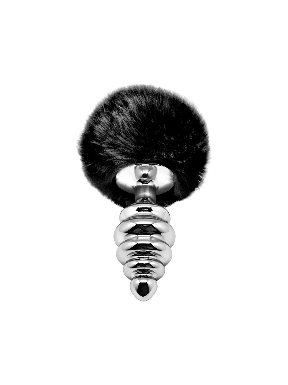 Plug Anale Coda di Coniglio Fluffy Twist L