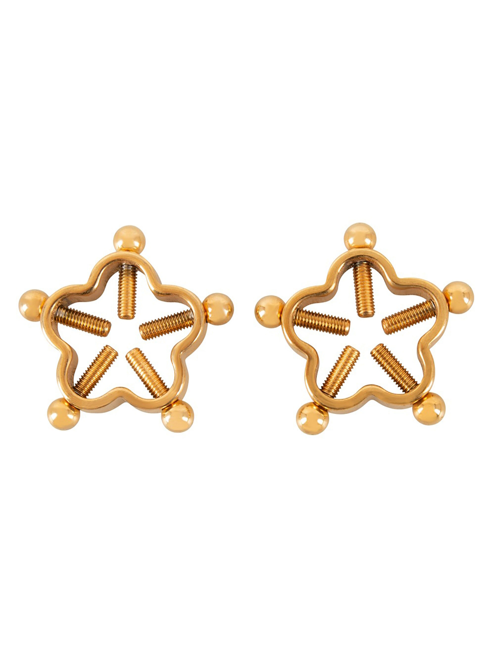 Pinces à Tétons X Nipple Jewellery Or