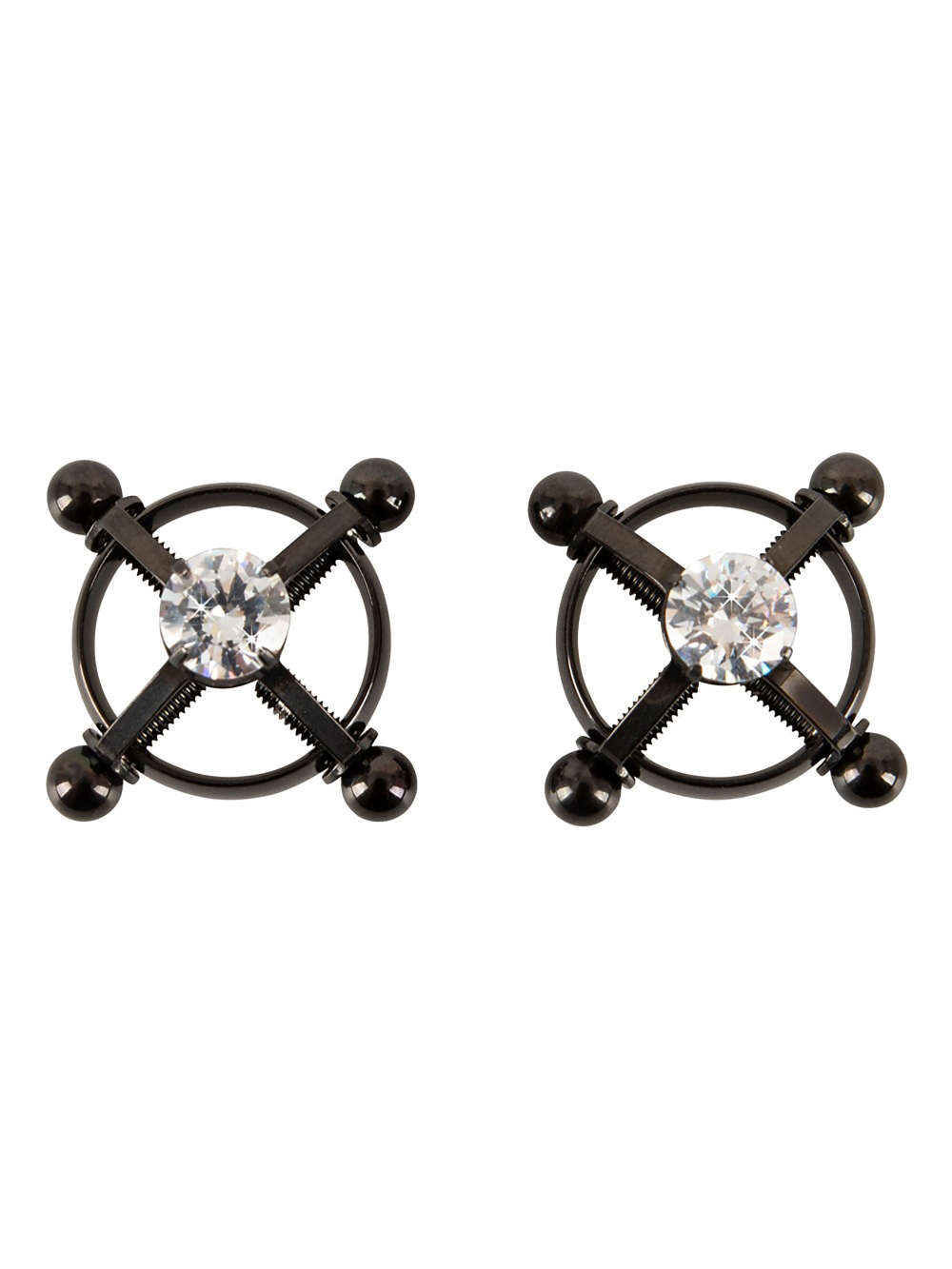 Pinces à Tétons X Nipple Jewellery Noir