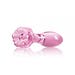 Plug Anal en Verre Crystal Flower