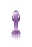 Plug Anale in Vetro Crystal Flower