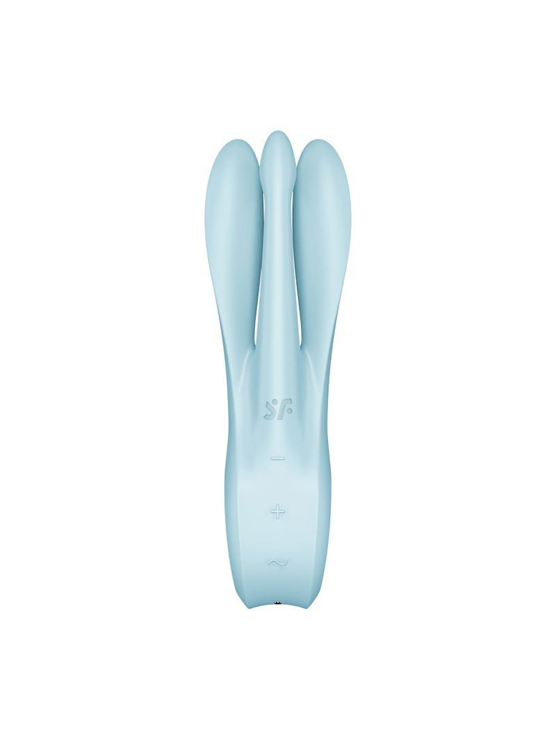 Satisfyer Threesome 1 Bleu Stimulateur Clitoridien main product photo
