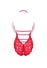 Body ouvert Mère Noël Santas Lace Lady S/M