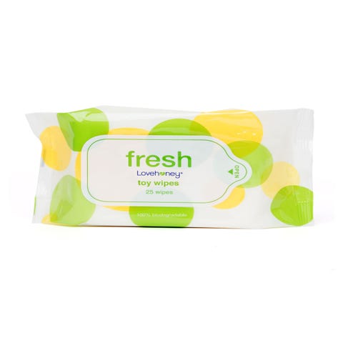 Lingettes nettoyantes pour sextoys Fresh pack de 25