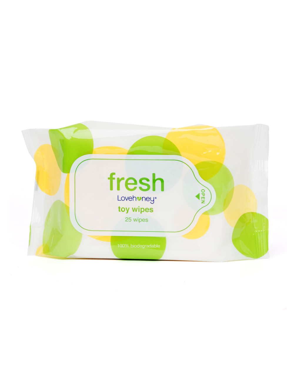 Lingettes Nettoyantes Biodégradables Fresh Pack de 25