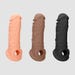 Gaine à pénis avec ballstrap SKIN 20,3 cm