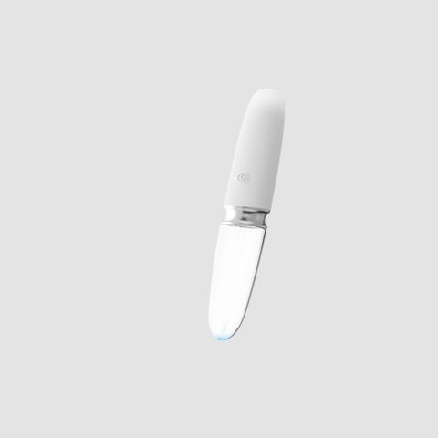 Vibromasseur Straight lumineux verre et silicone