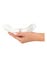 Vibromasseur point G lumineux verre et silicone