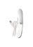 Vibromasseur point G lumineux verre et silicone