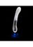 Vibromasseur point G lumineux verre et silicone