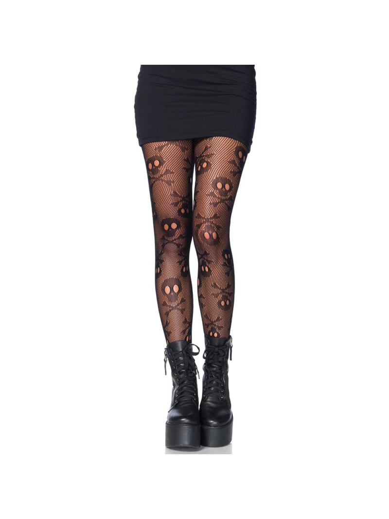 Leg Avenue Collant Motif Crâne