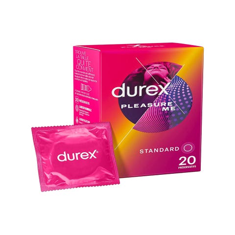 Préservatifs Pleasure Me boîte de 20