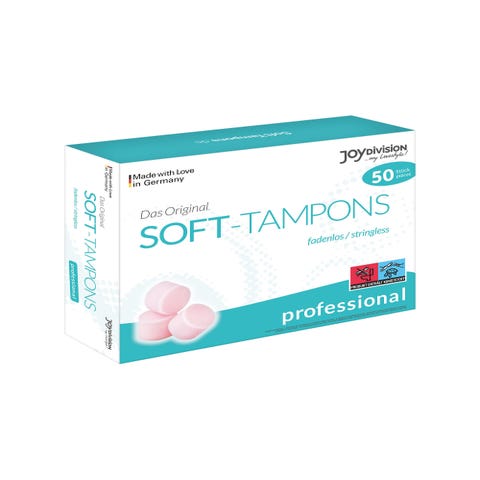 Éponges Menstruelles Soft-Tampons Professional Boîte de 50