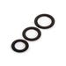 Lot de 3 Cockrings Silicone Extra Thick Get Hard