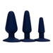 Kit 3 Plugs Anal Silicone Booty Bound