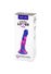 Gode ventouse silicone multicolore violet 17,8 cm Luxe