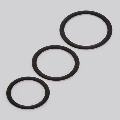 Kit de 3 cockrings silicone Stretchy Get Hard