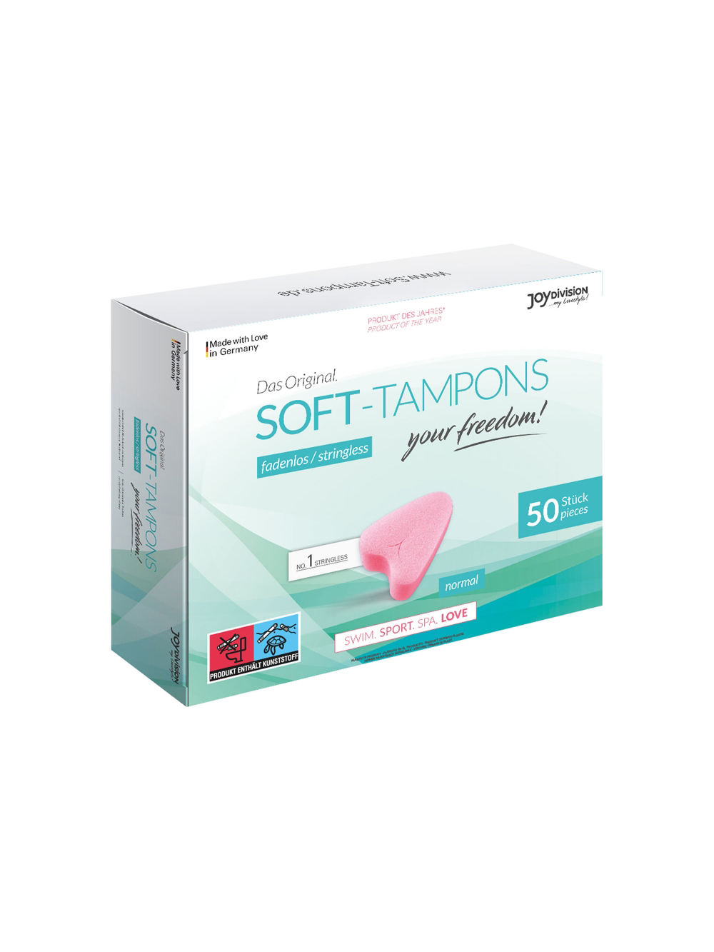 Soft Tampons Normal Boîte de 50 main product photo