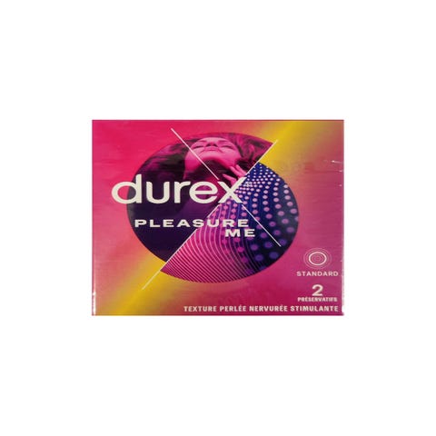 Préservatifs Pleasure Me boîte de 2