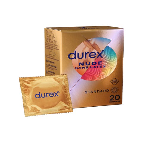 Préservatifs sans latex Nude boîte de 20