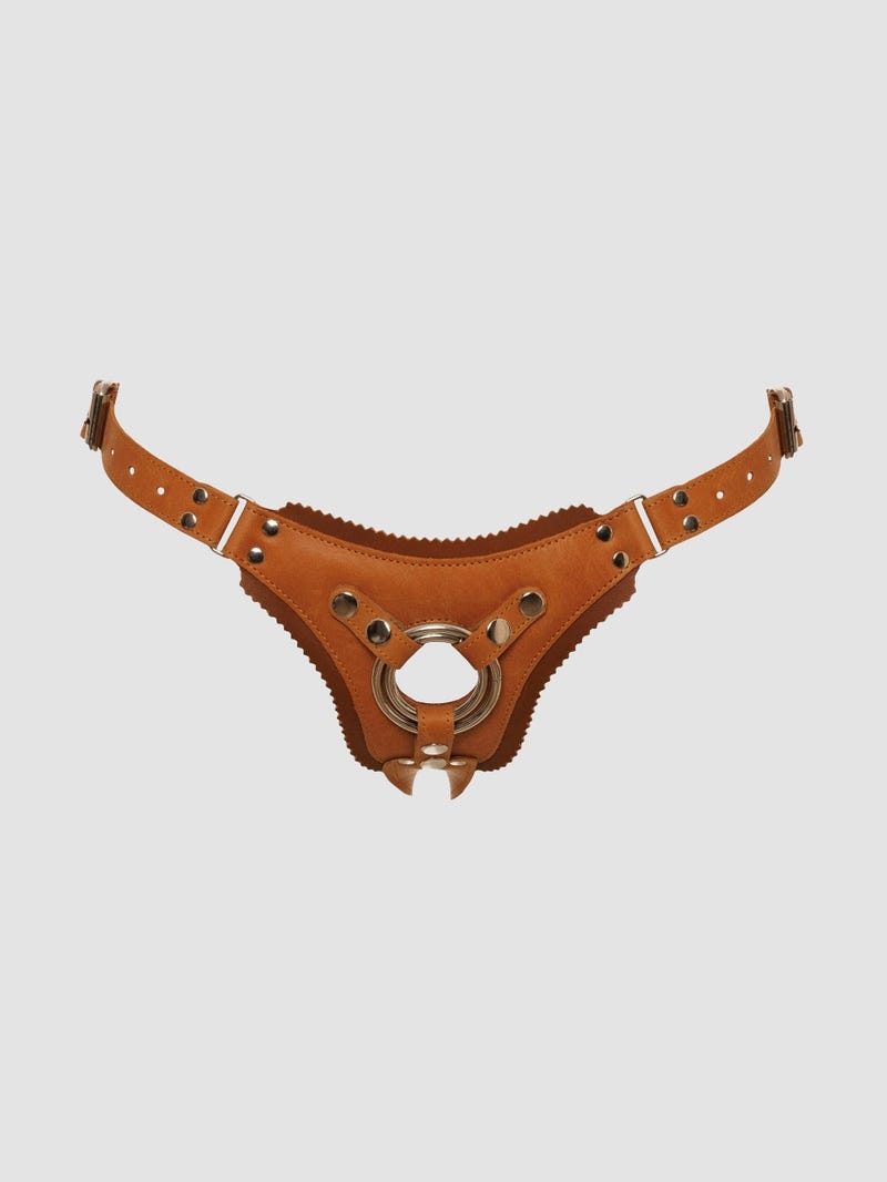 Harnais en cuir Fetish Line