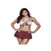 Costume Etudiante Sexy Honor Roll Blanc 2 Piàces