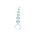 Chapelet Anal Transparent 15,2 cm