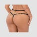 String chaînes & dentelle noir