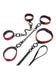 Kit d'Attaches Collier et Menottes 3 Pièces Ruby