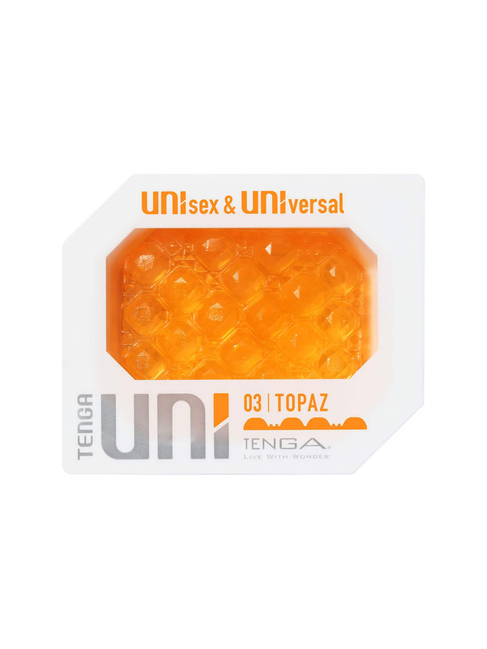Masturbatore Mini Unisex Tenga Uni Topaz