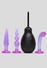 Kit plug anal Play BASICS 4 pièces