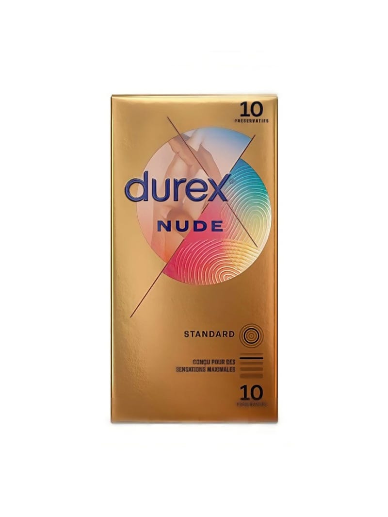Preservativi Durex Nude 10 Pezzi main product photo
