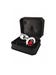 Plug Anale d'Argento con Gioiello Rosso S