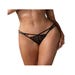 String Intensa Double Thong en Dentelle Noire