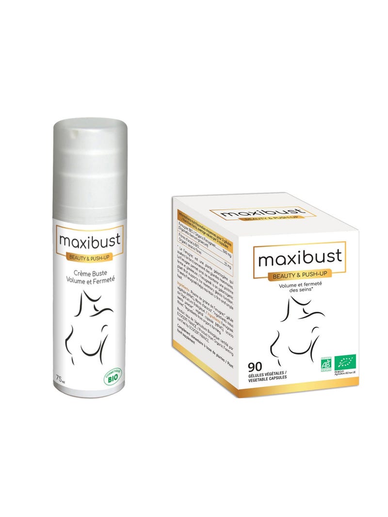Pack Cràme + Gélules Maxibust Bio main product photo